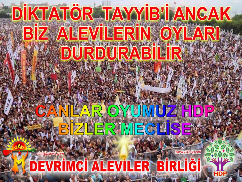 HDP alevi oylari AKP dur2222